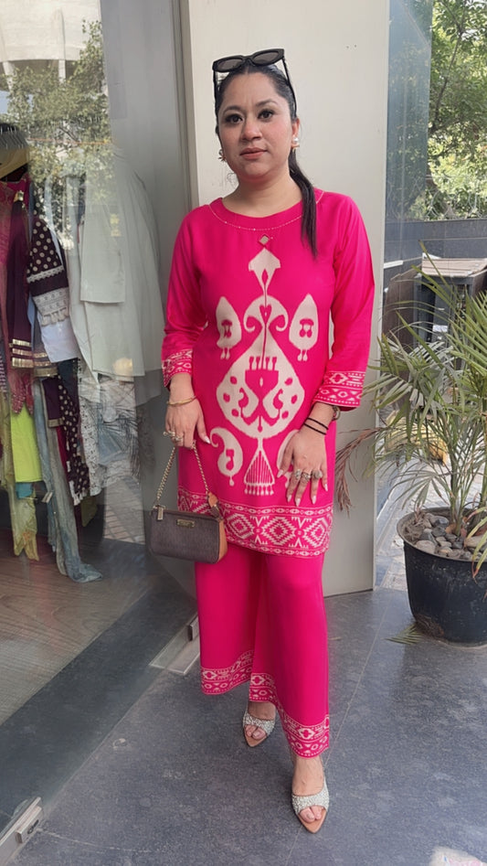 Korea Foshia Pink Digital Cordset