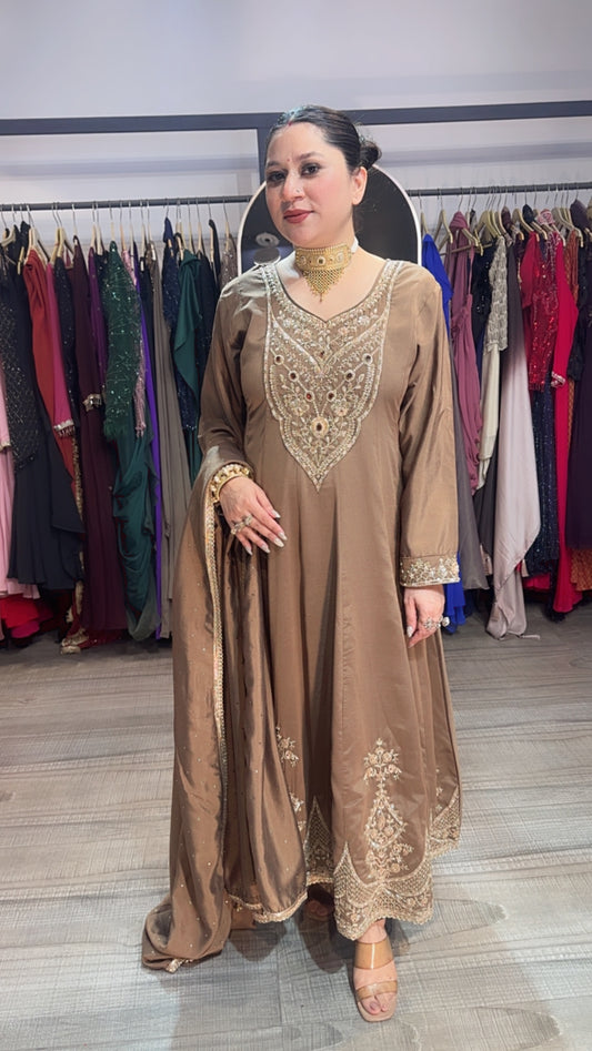 Mahima Champion Handwork Designer Anarkali Suit