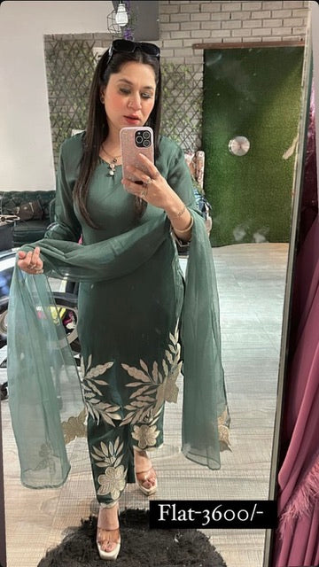 Olive Green Designer pc