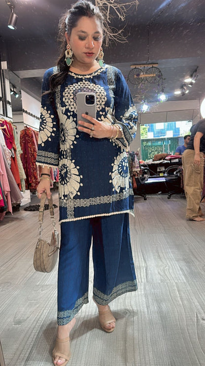 Hasrat Indigo Cordset