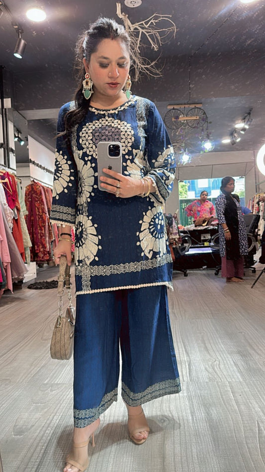 Hasrat Indigo Cordset
