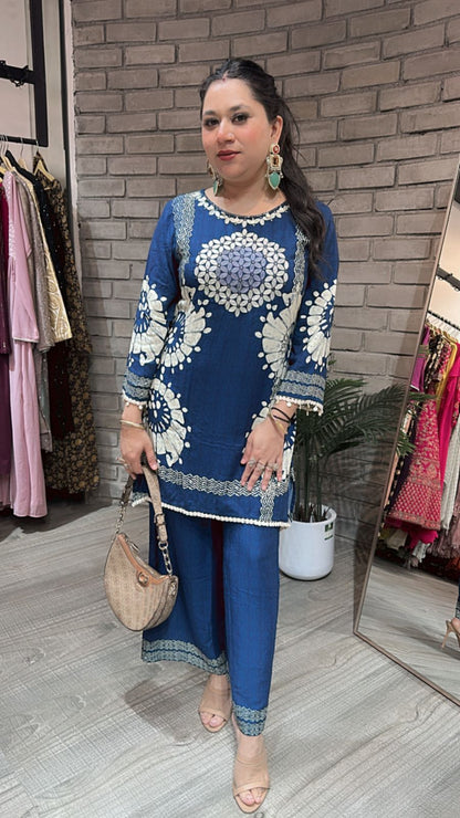 Hasrat Indigo Cordset