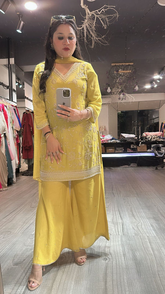 Kheer Lime katdana suit