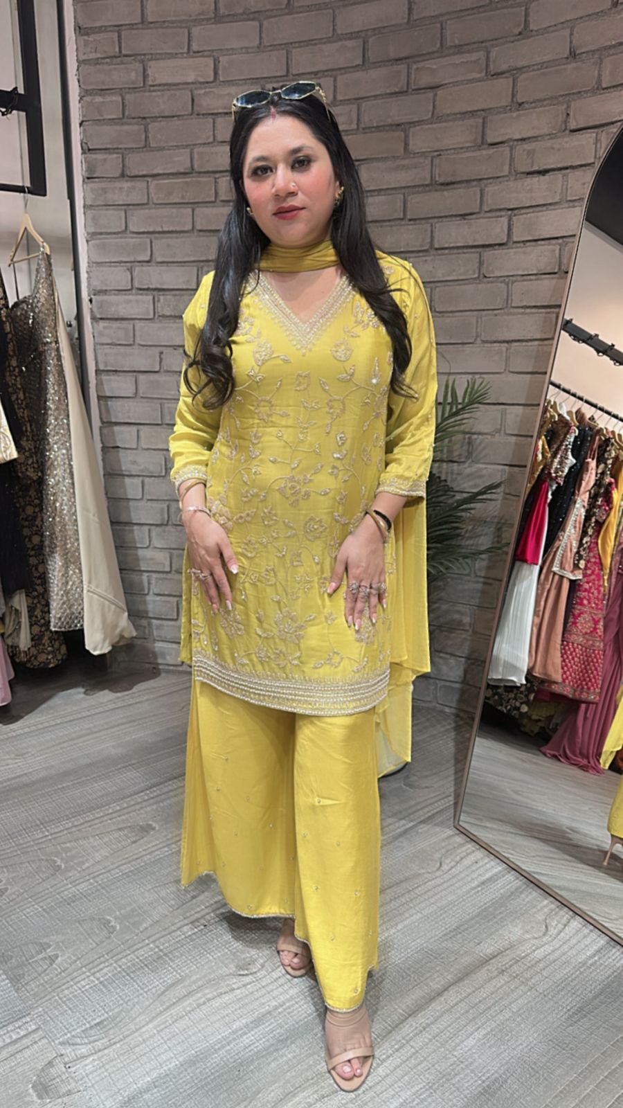Kheer Lime katdana suit