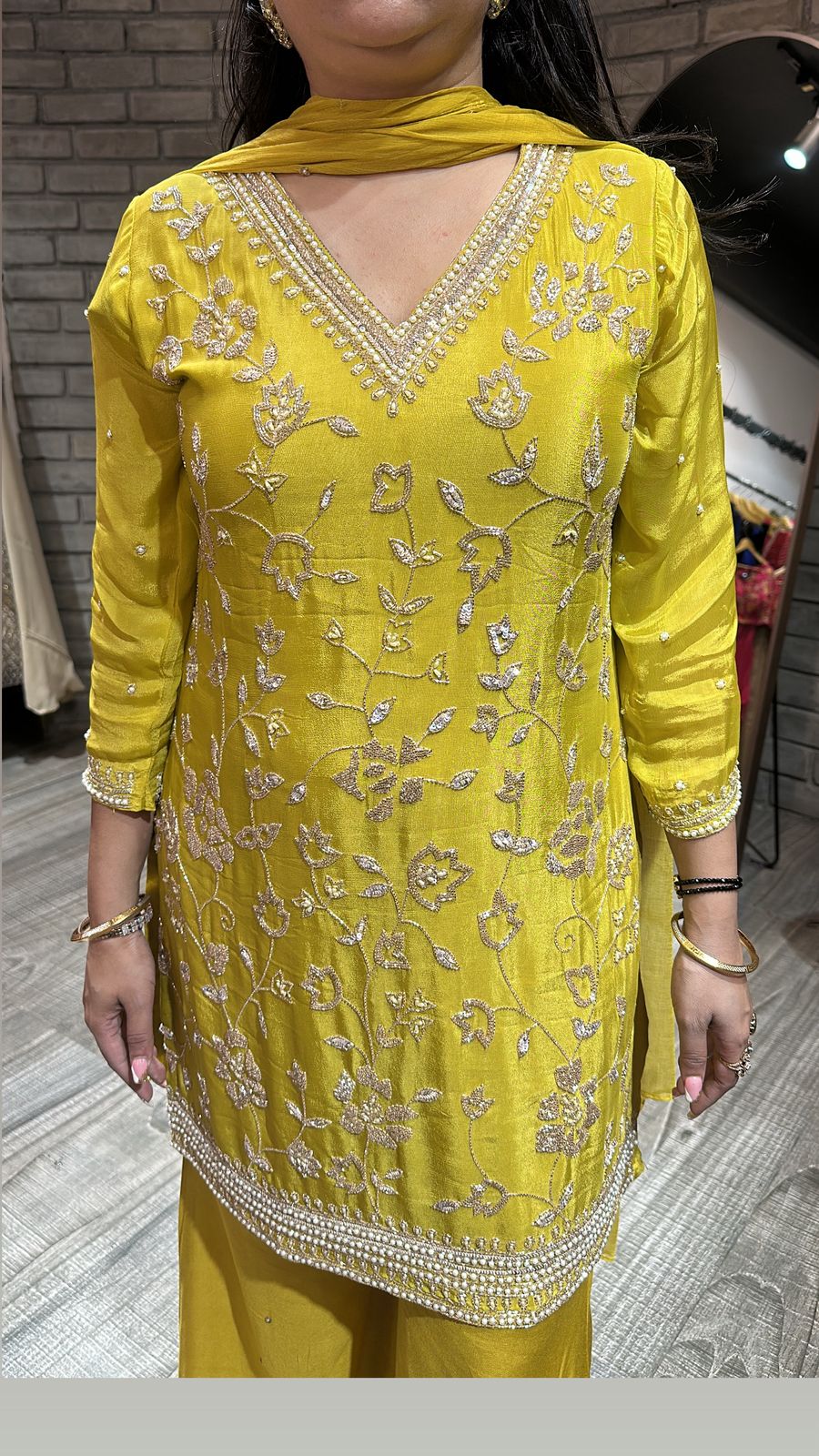 Kheer Lime katdana suit