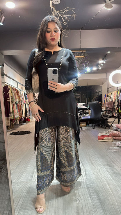 Shadow printed pant Cordset