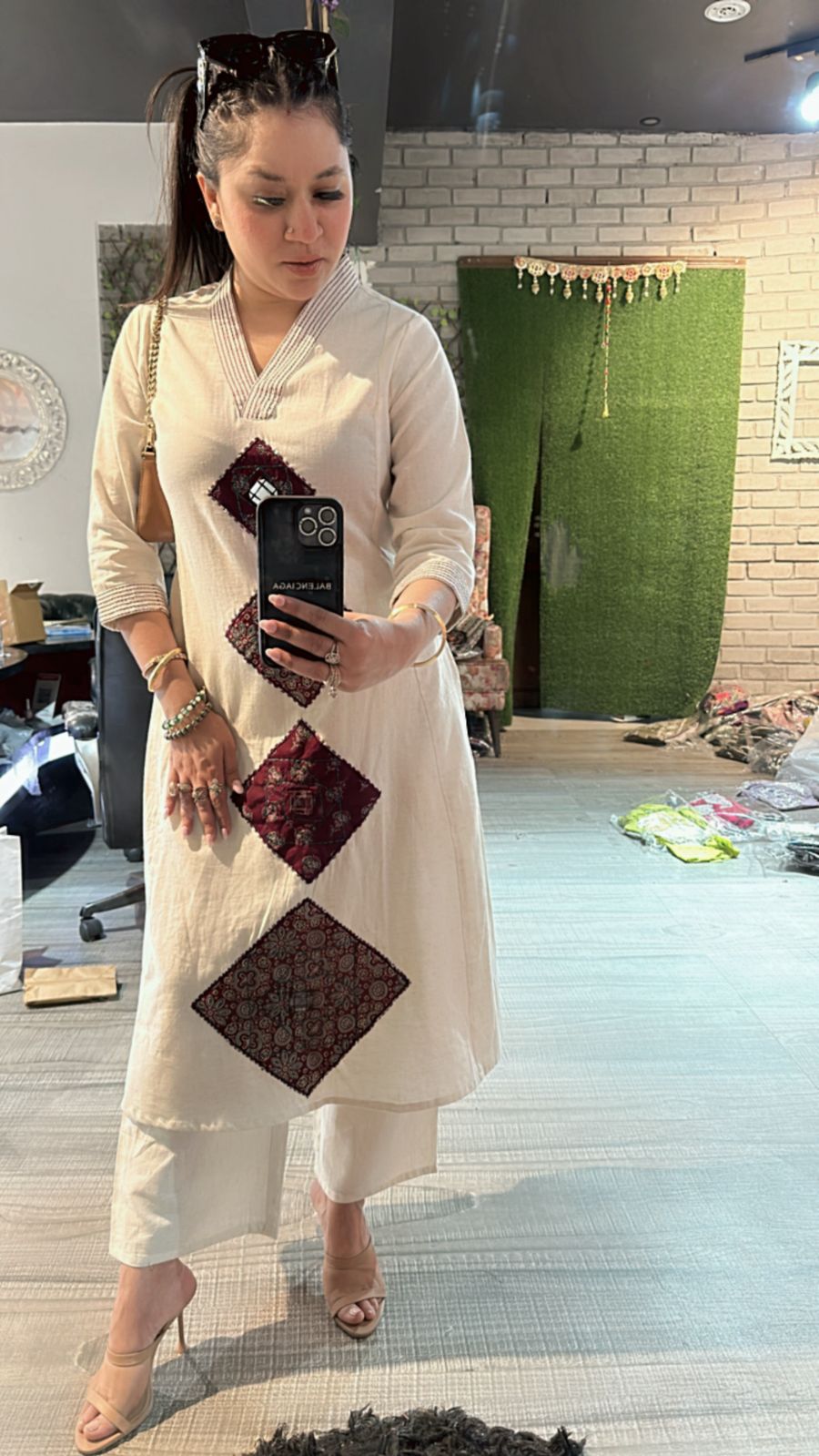 Retro Love kurta set
