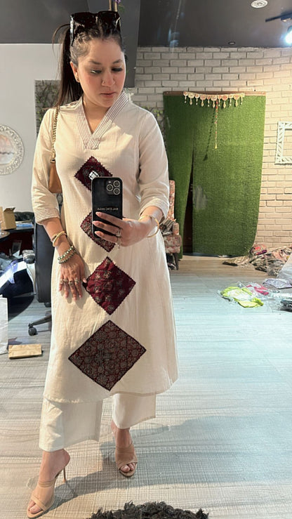 Retro Love kurta set