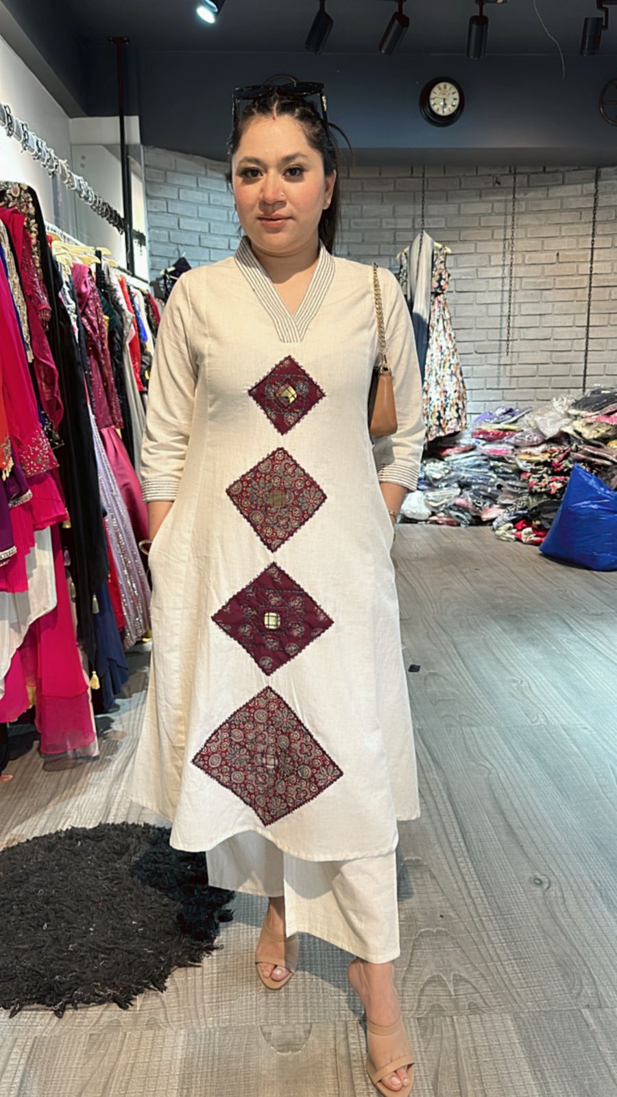 Retro Love kurta set