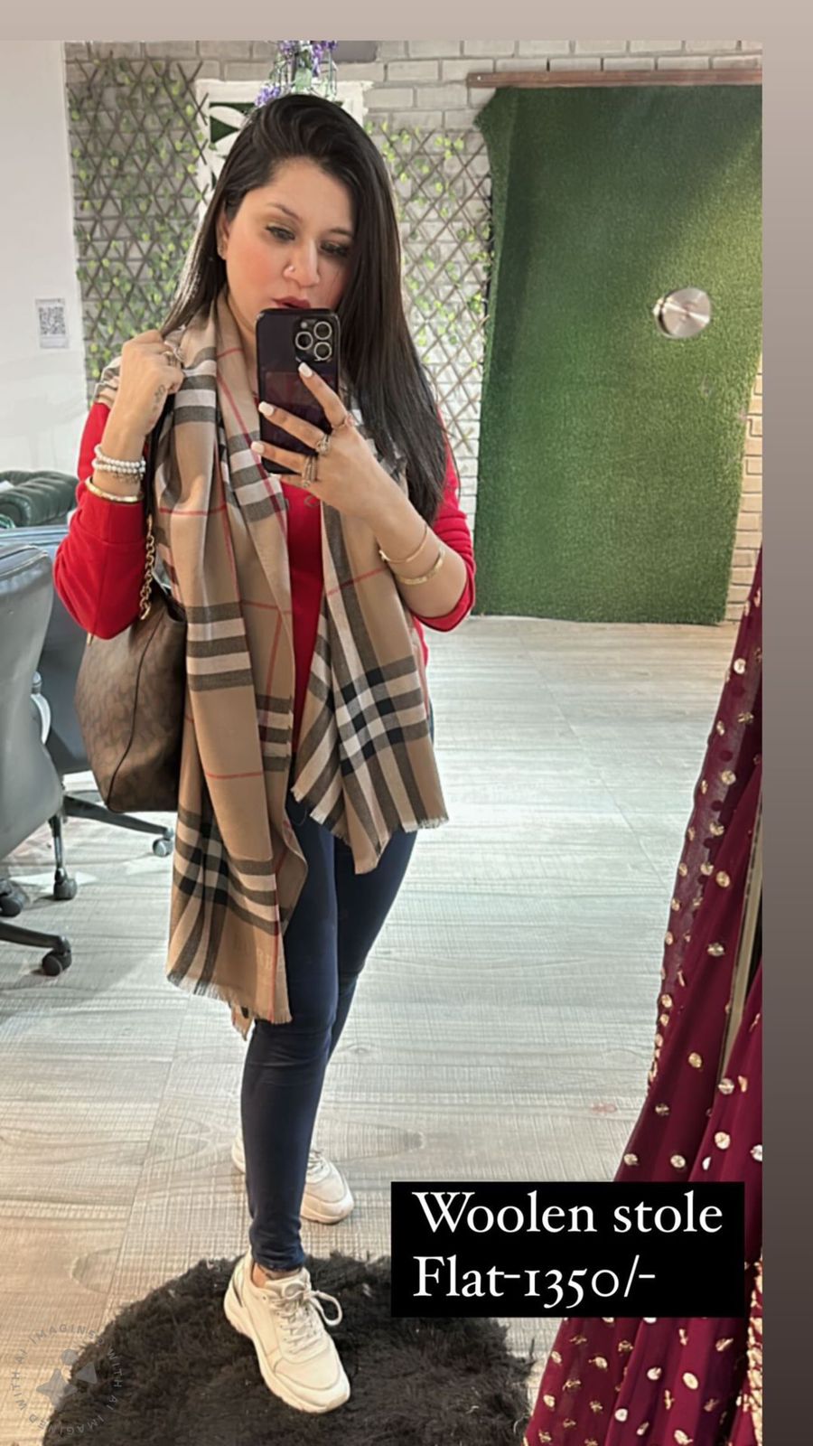 Burberry Beige Stole