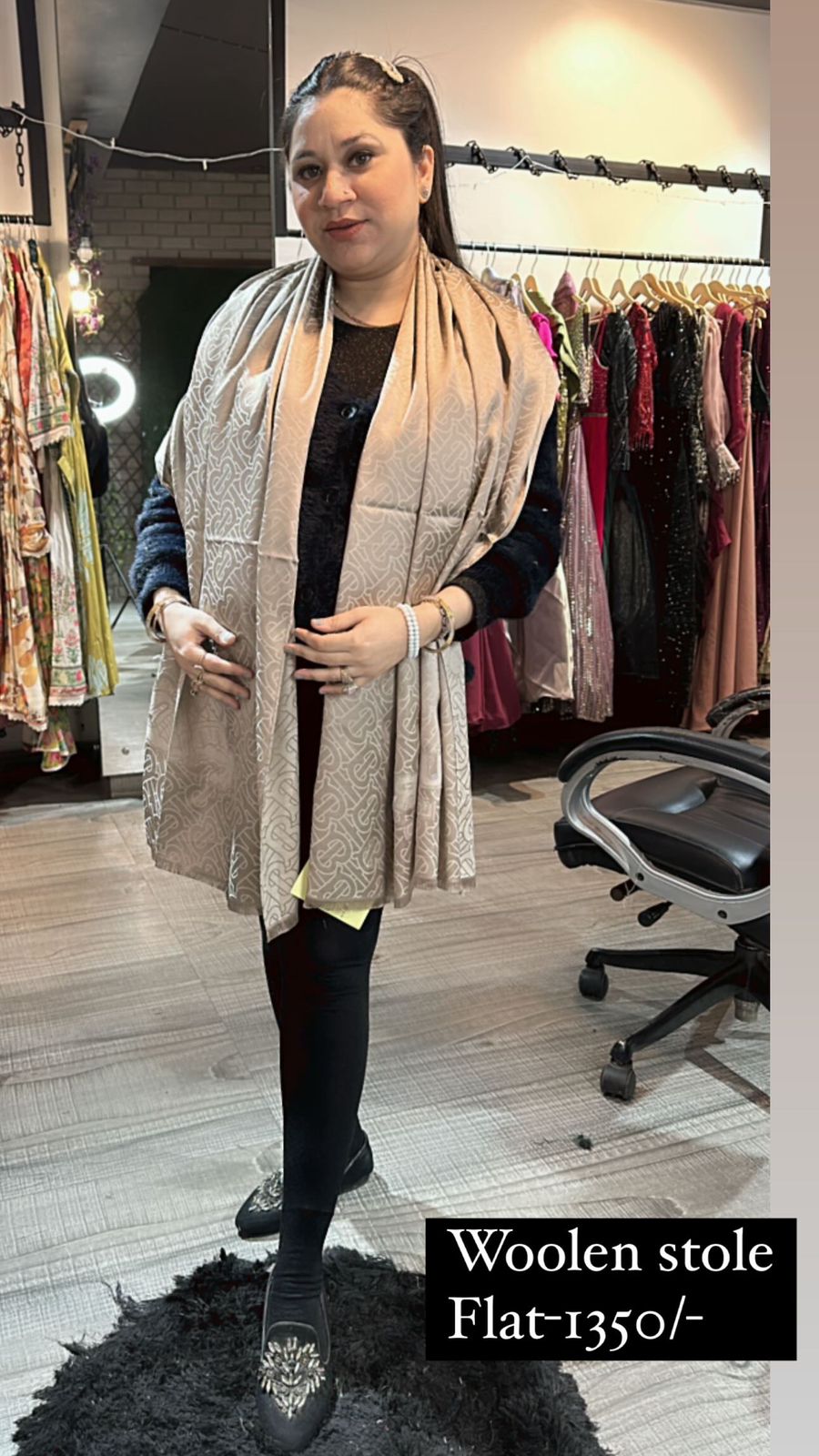 Burberry print Stole