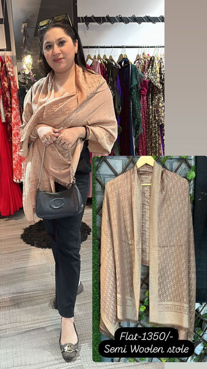 Dior print Stole