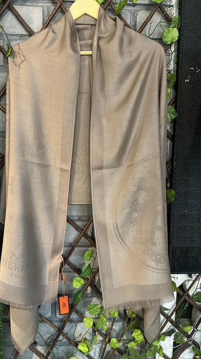 Hermes Beige Stole