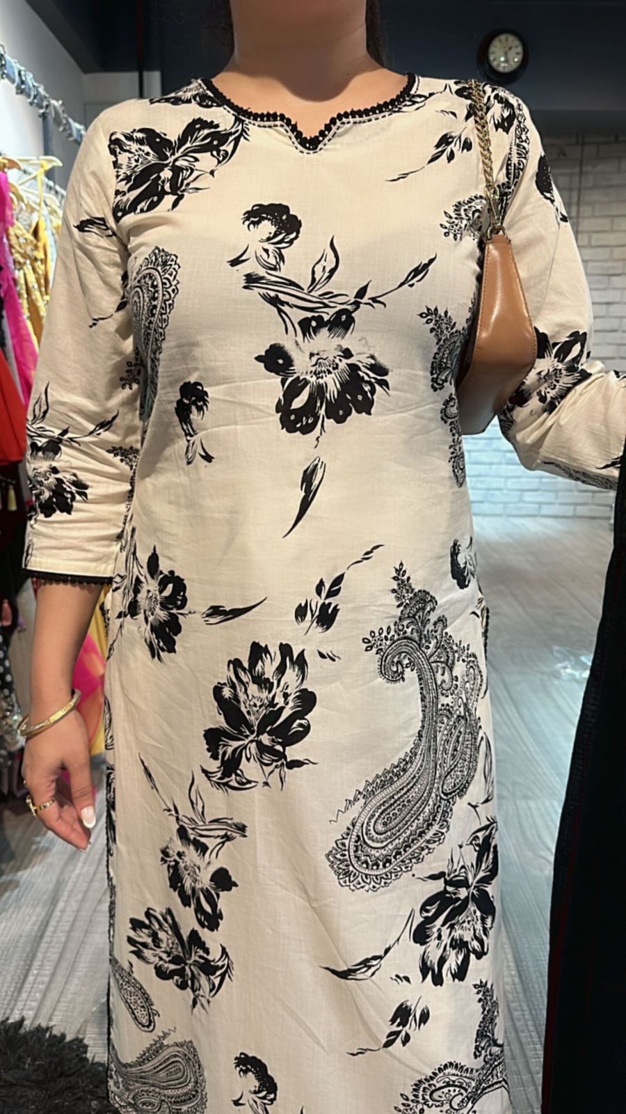 Spring summer cotton suit