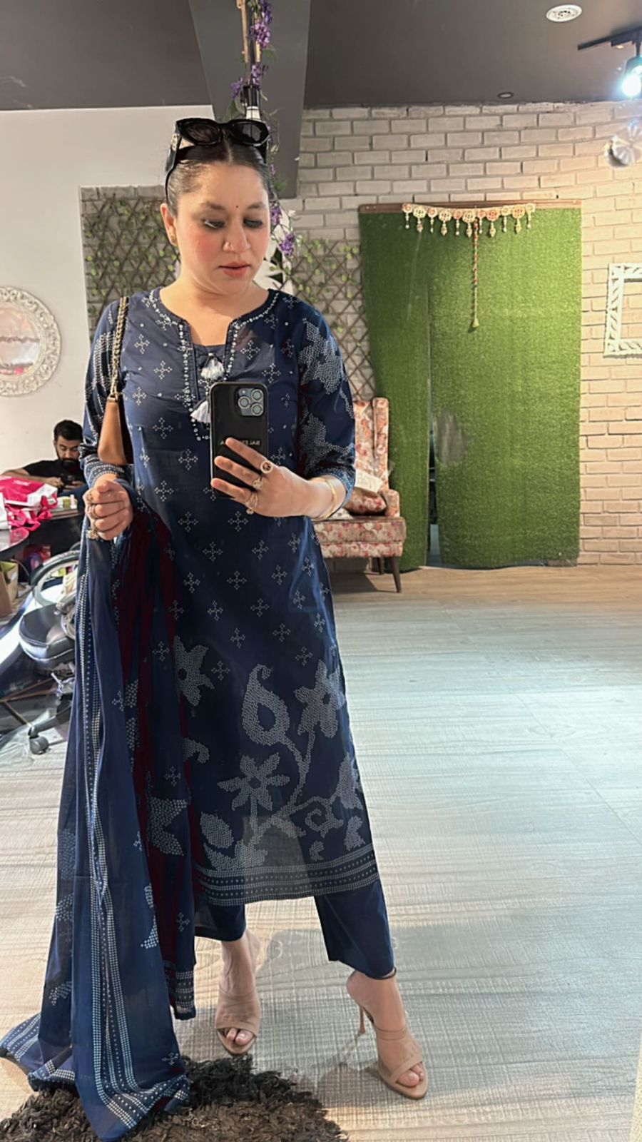 Indigo 2.0 Digital cotton suit