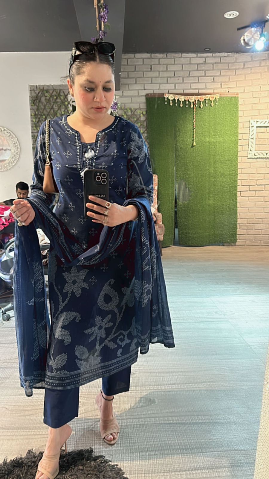 Indigo 2.0 Digital cotton suit