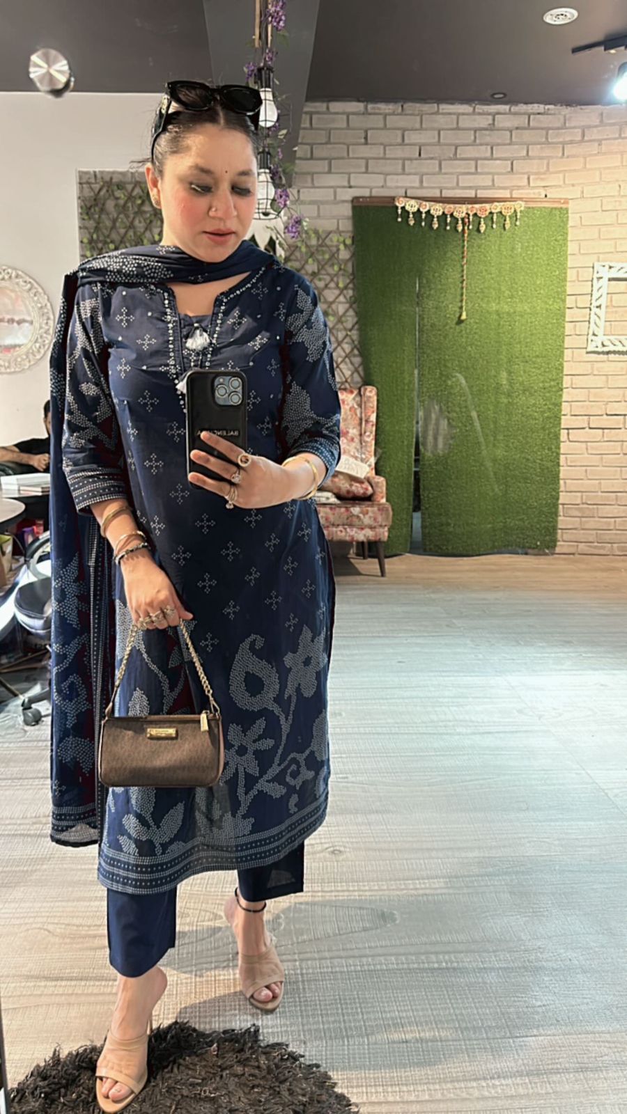 Indigo 2.0 Digital cotton suit