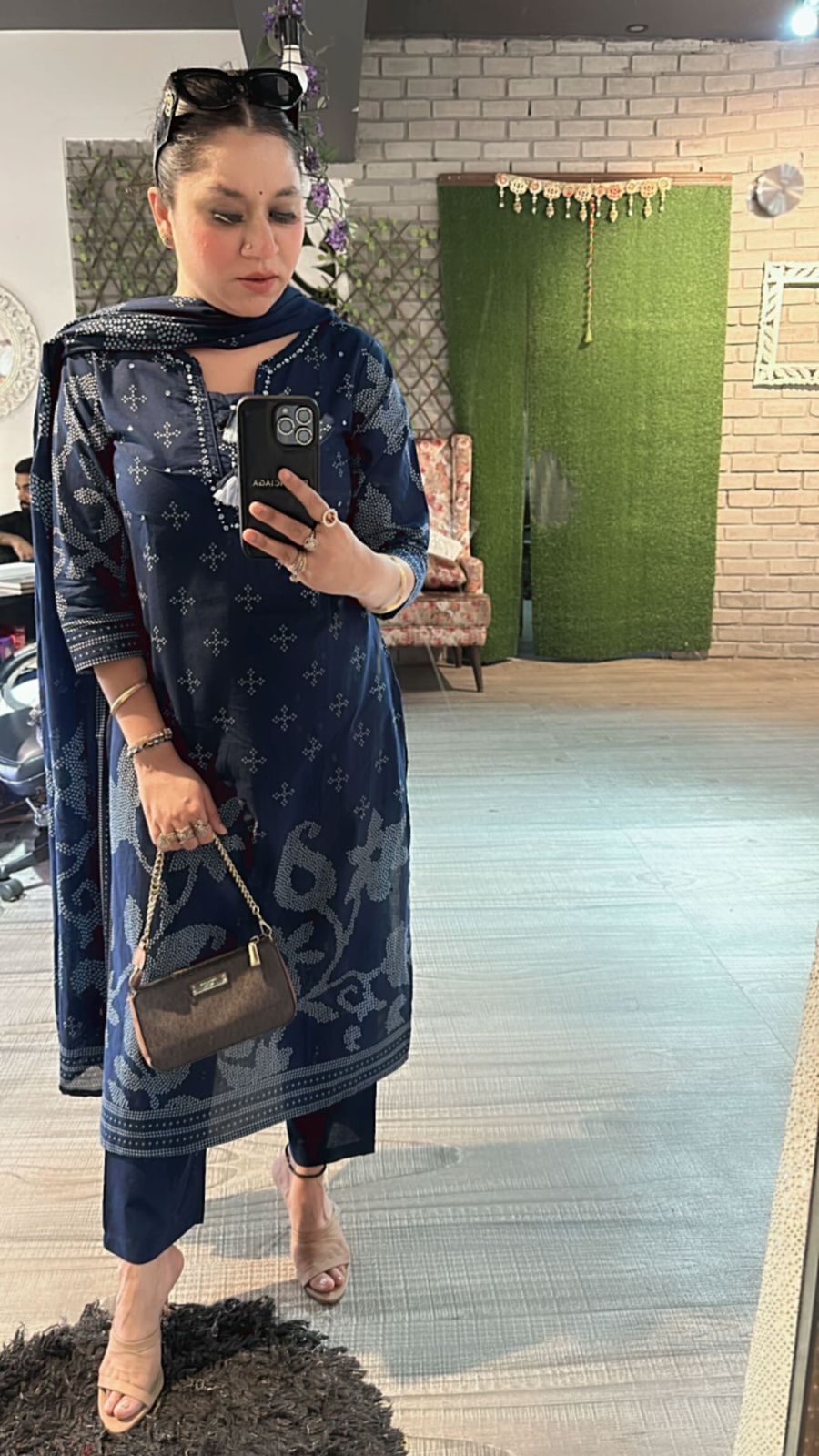 Indigo 2.0 Digital cotton suit