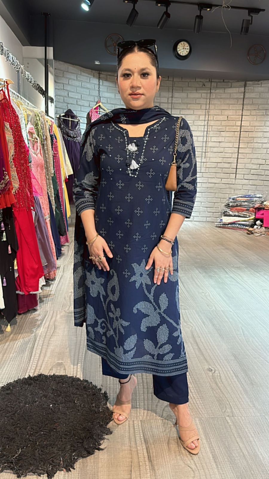 Indigo 2.0 Digital cotton suit