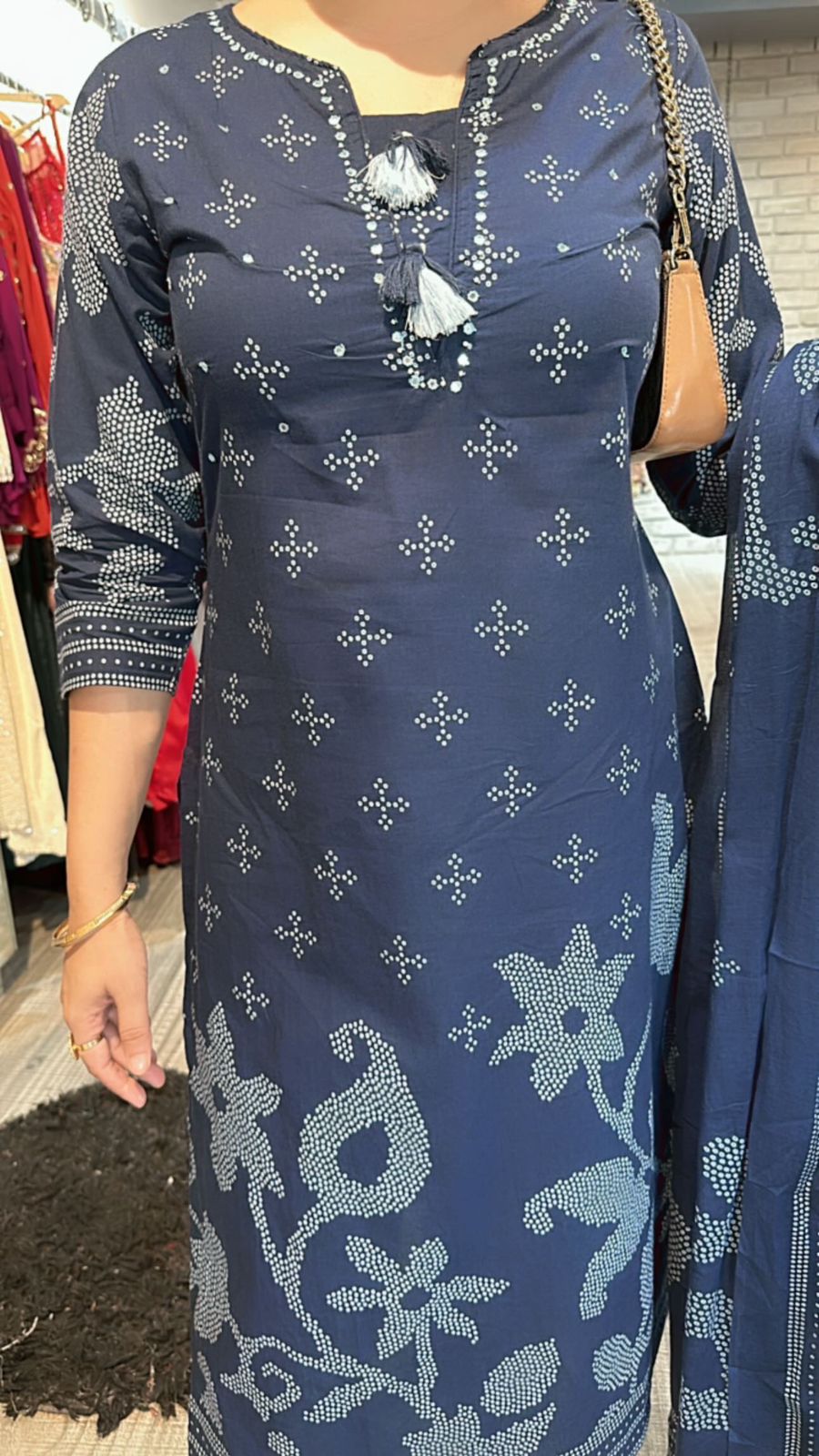 Indigo 2.0 Digital cotton suit