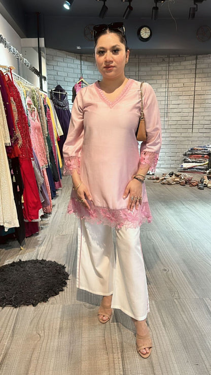Baby pink Ruby cordset