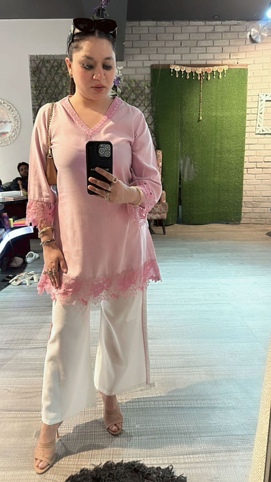 Baby pink Ruby cordset