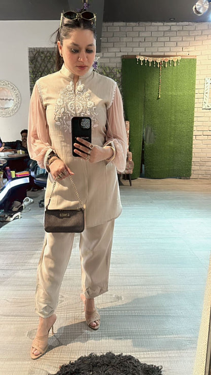 Malaika Beige cordset