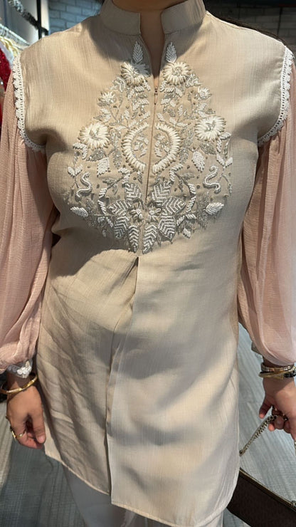 Malaika Beige cordset