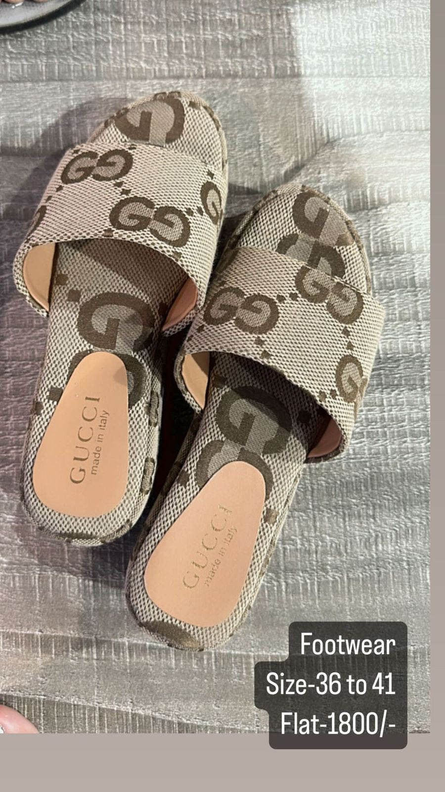 Gucci wedges