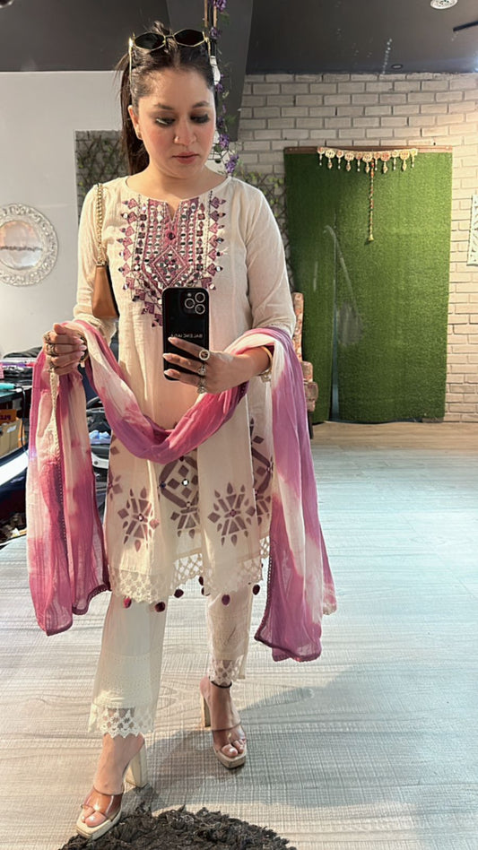 Disha Frock style suit
