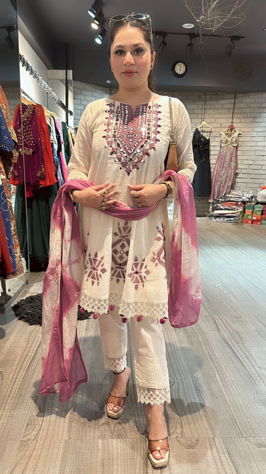 Disha Frock style suit