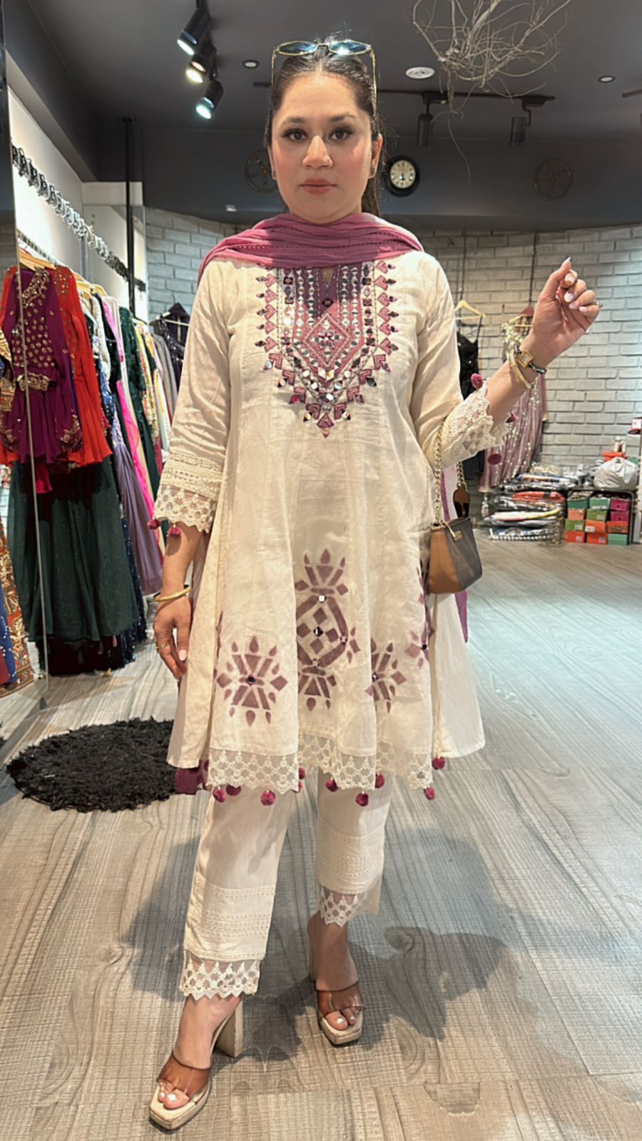 Disha Frock style suit