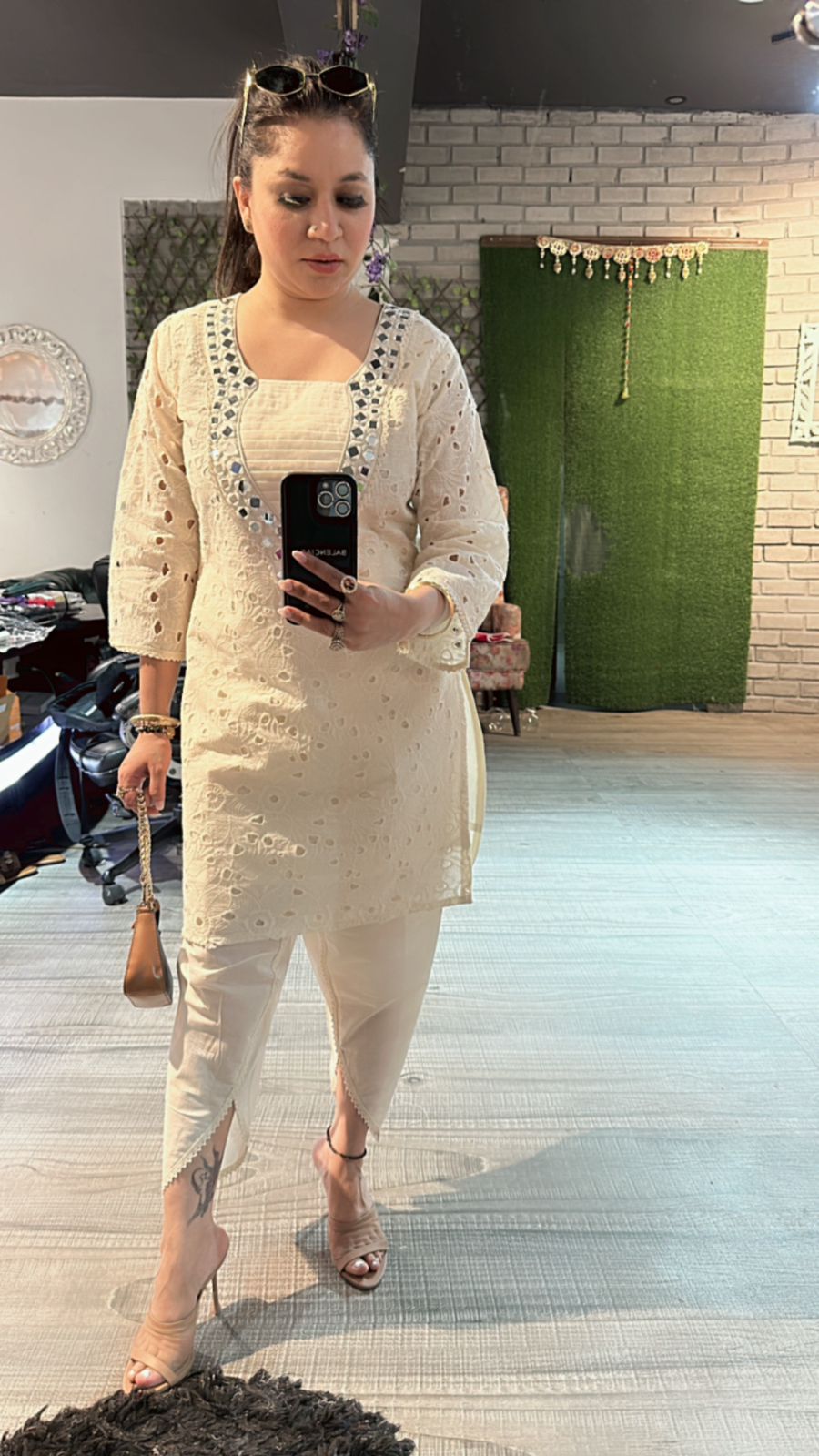 Ali Mirror chiffle cordset