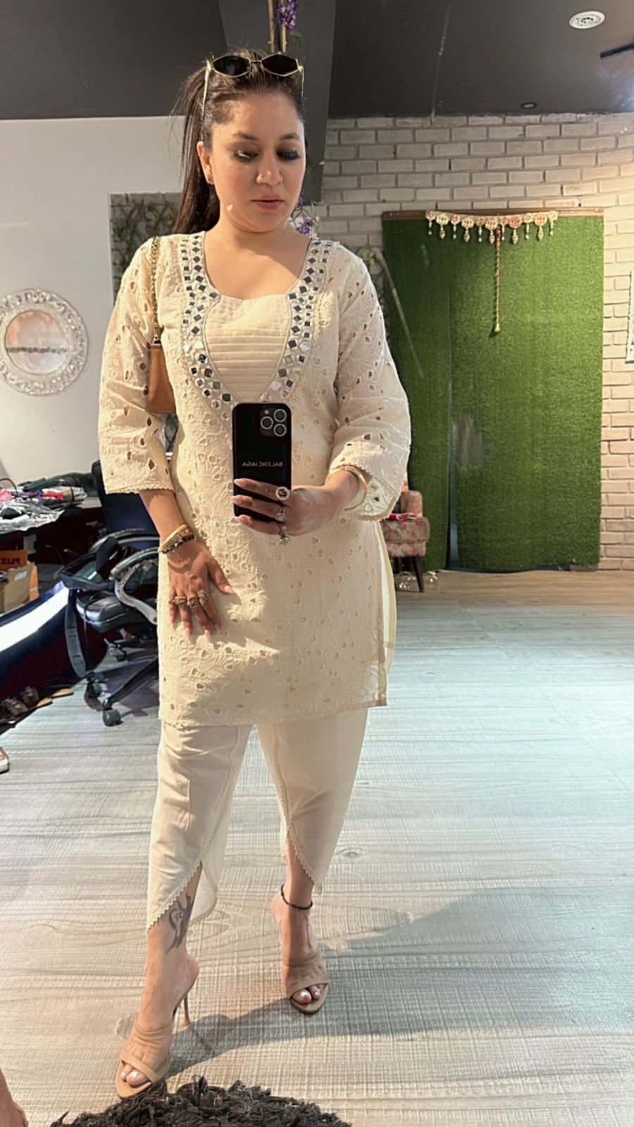 Ali Mirror chiffle cordset