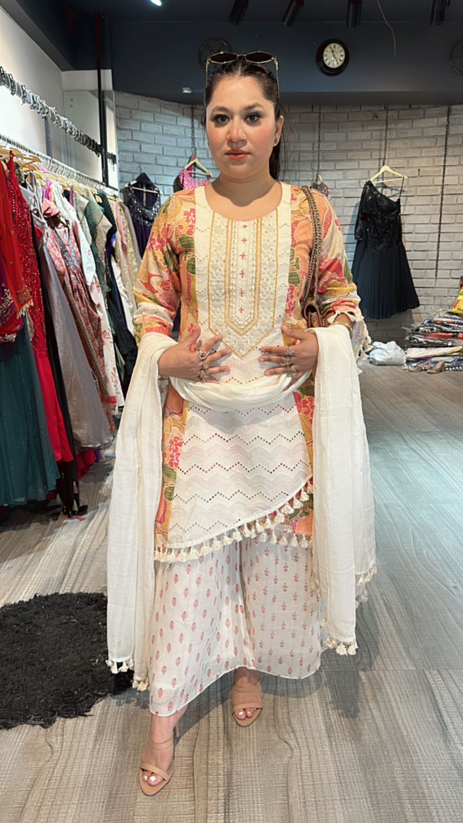 Sanjana Designer cotton suit
