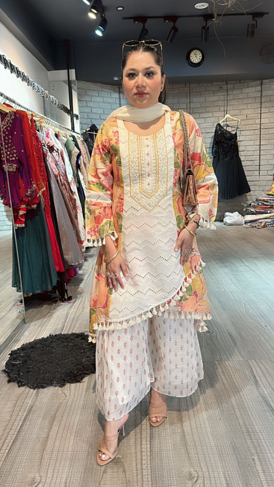 Sanjana Designer cotton suit