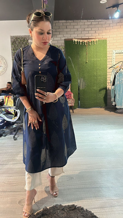 JADA indigo kurta set