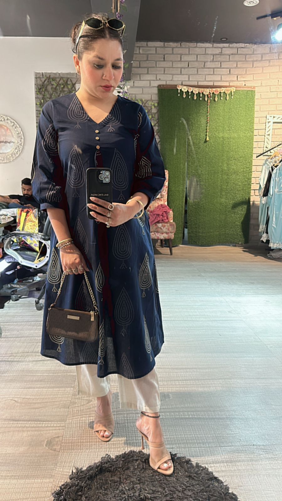 JADA indigo kurta set