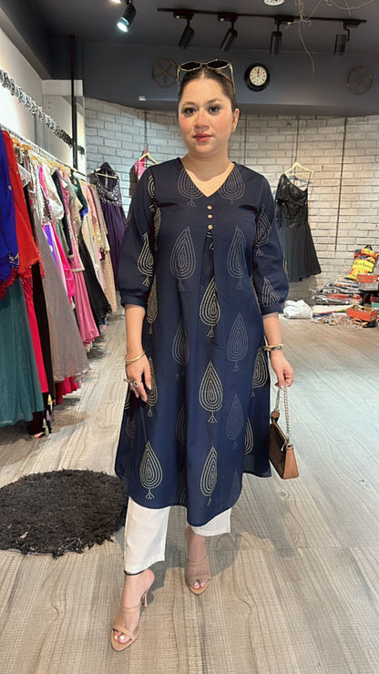 JADA indigo kurta set