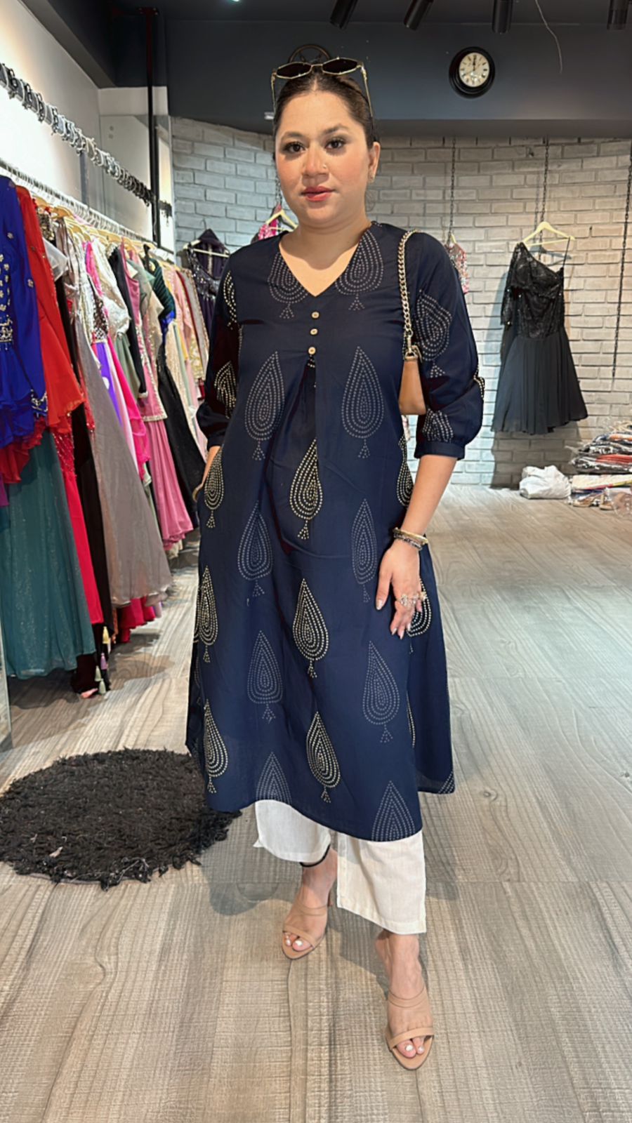 JADA indigo kurta set