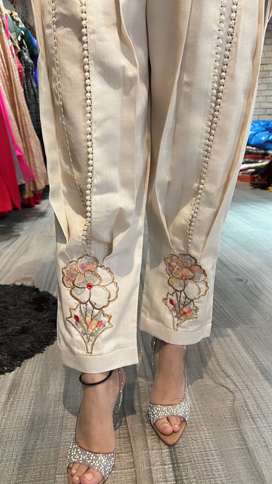 Mirza high low cordset
