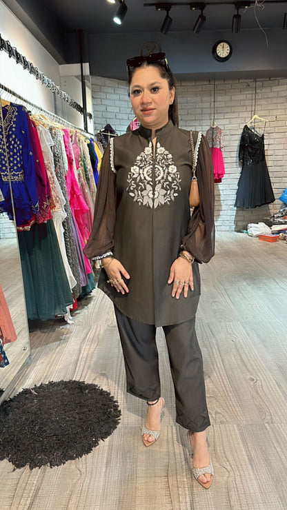 Malaika Brown cordset