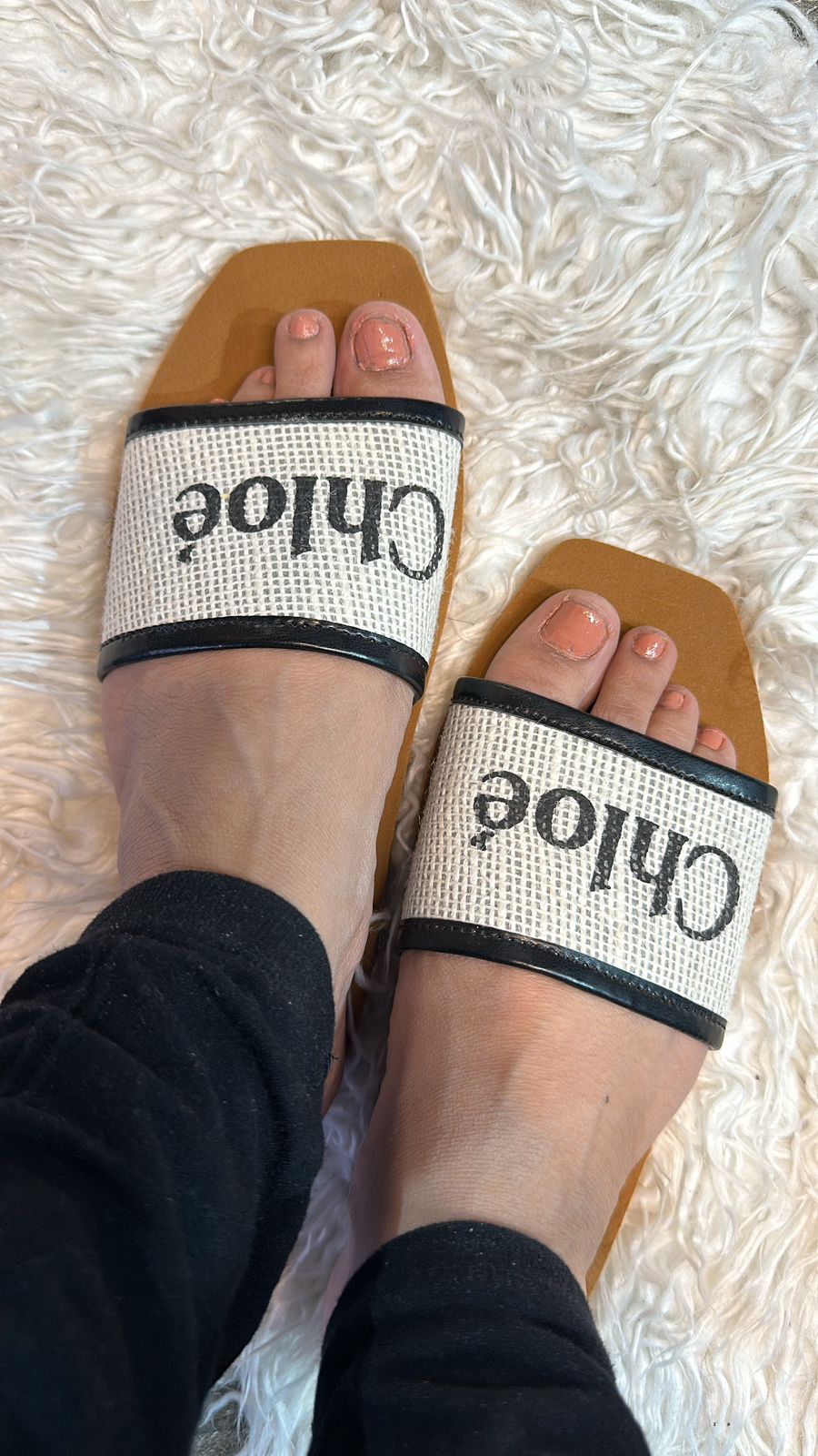 Chloe jute Flats