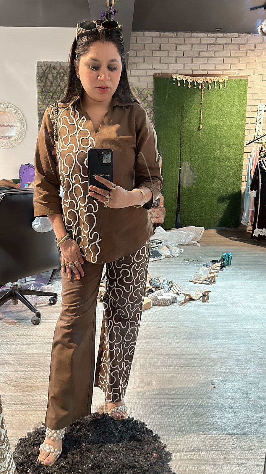 Coco Brown cordset