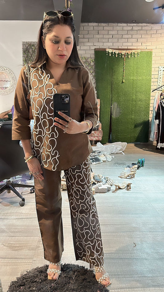 Coco Brown cordset