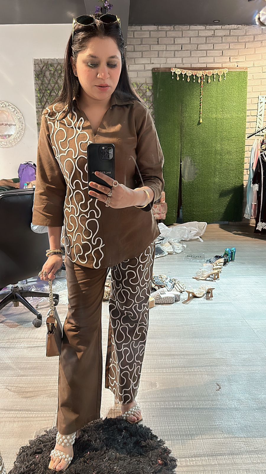 Coco Brown cordset