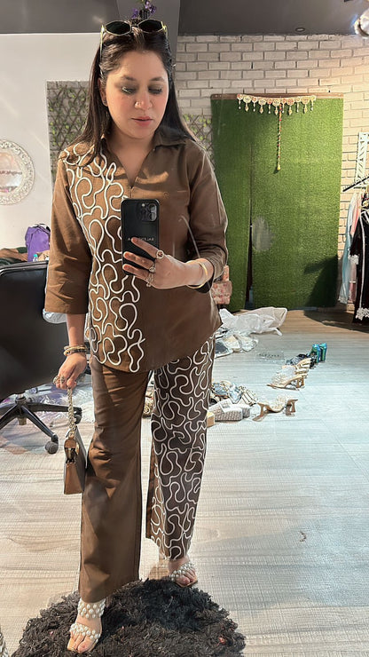 Coco Brown cordset