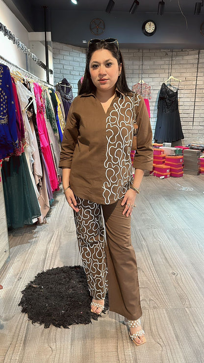 Coco Brown cordset