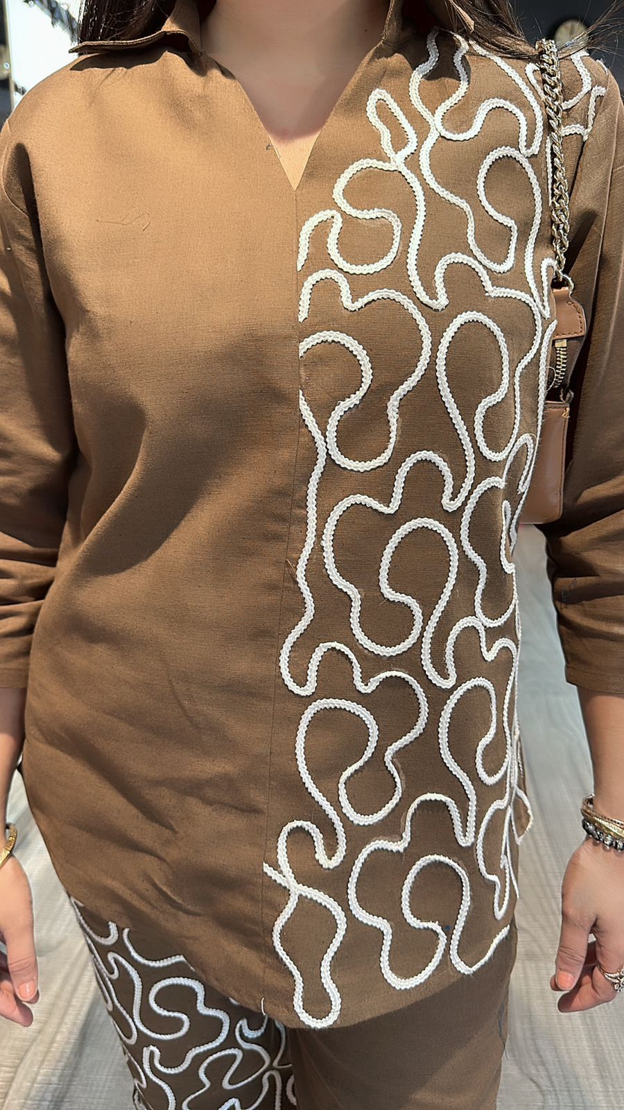 Coco Brown cordset