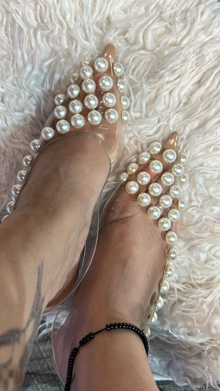 Pearl Zara heels
